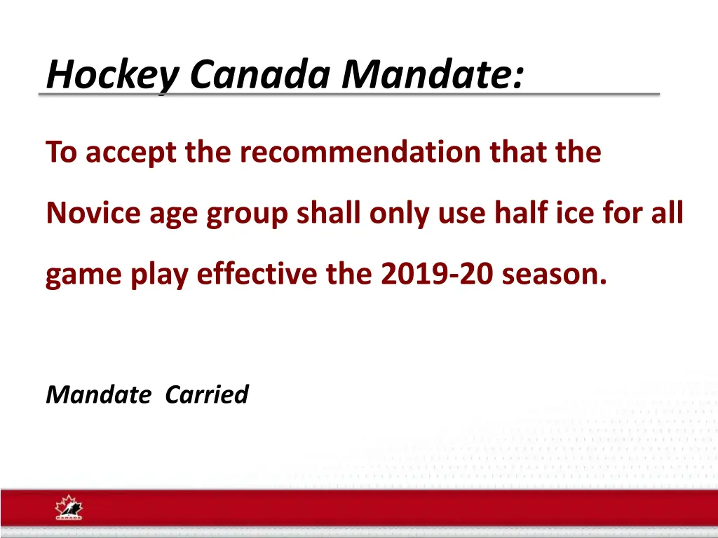 hockey canada mandate