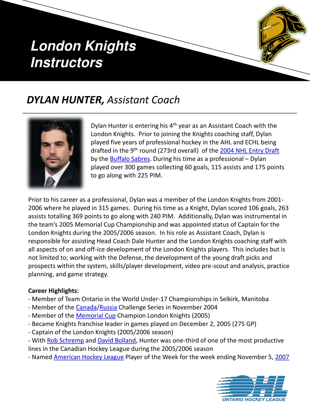 london knights instructors 1