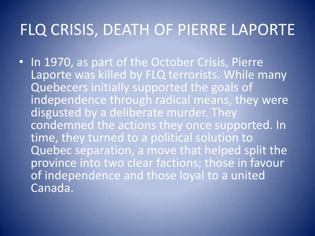 flq crisis death of pierre laporte