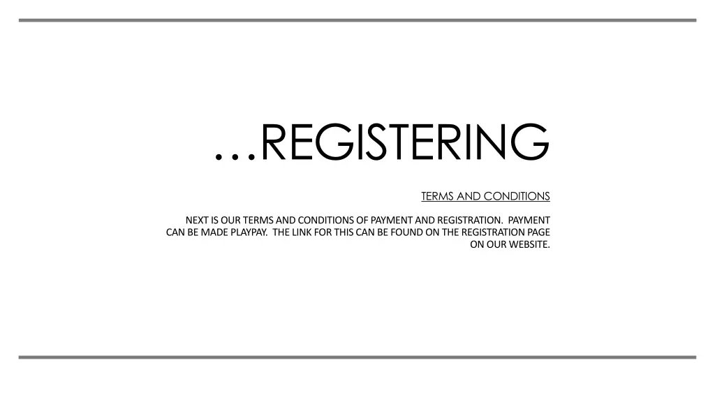 registering 11