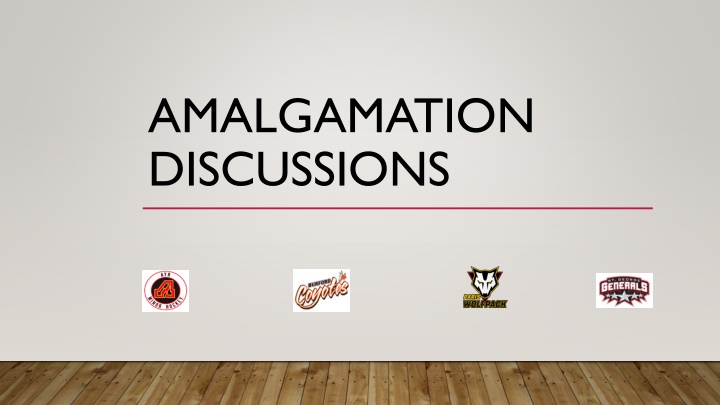 amalgamation discussions