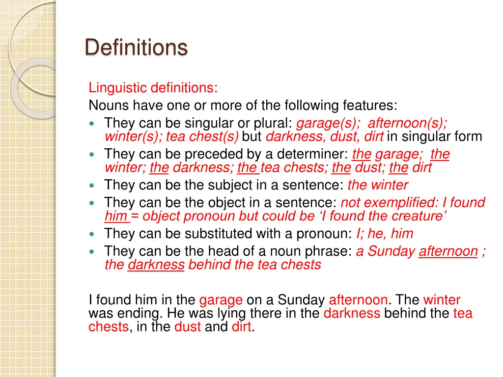 definitions 1