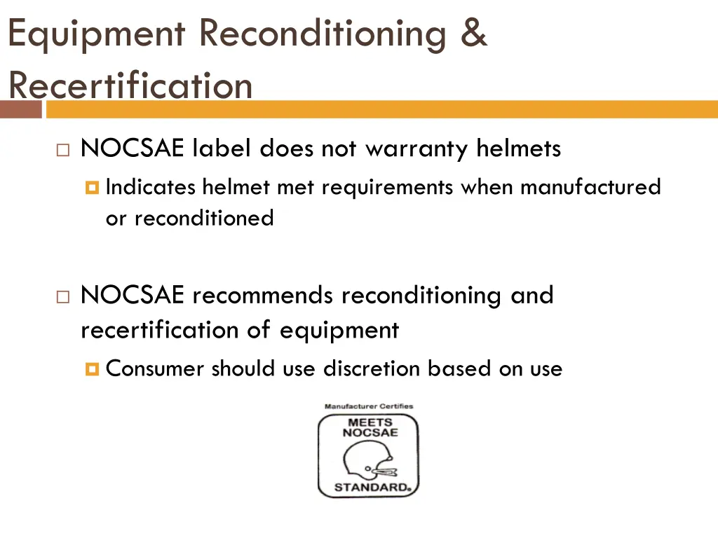 equipment reconditioning recertification 1