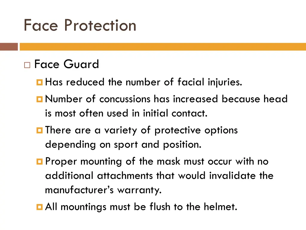 face protection