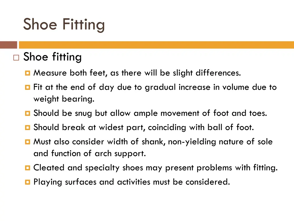 shoe fitting 1