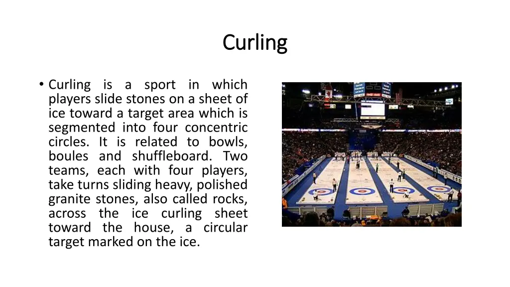 curling curling