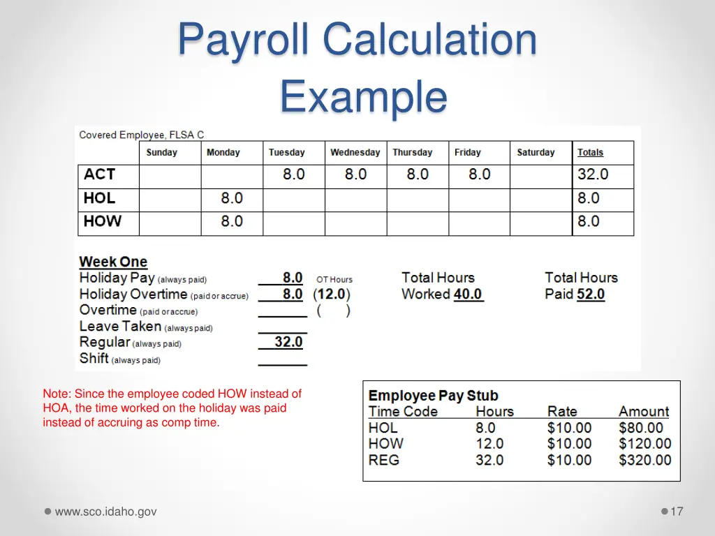 payroll calculation example 3