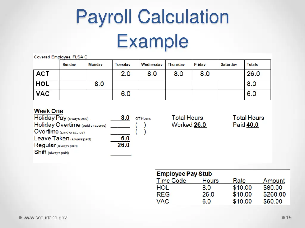 payroll calculation example 5