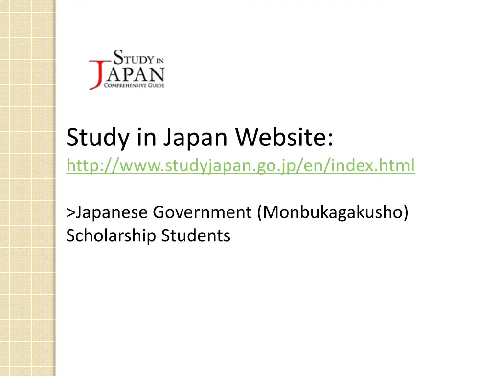 study in japan website http www studyjapan