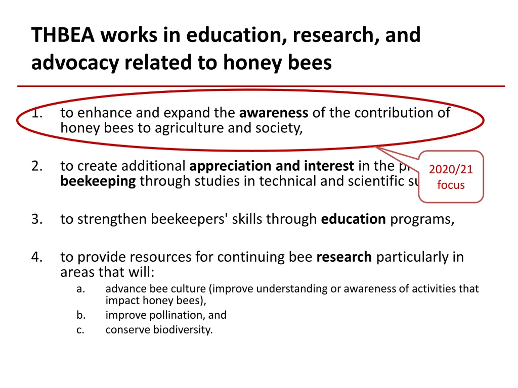 thbea works in education research and advocacy 1