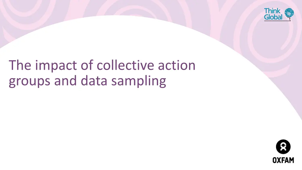 the impact of collective action groups and data