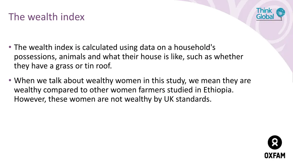 the wealth index