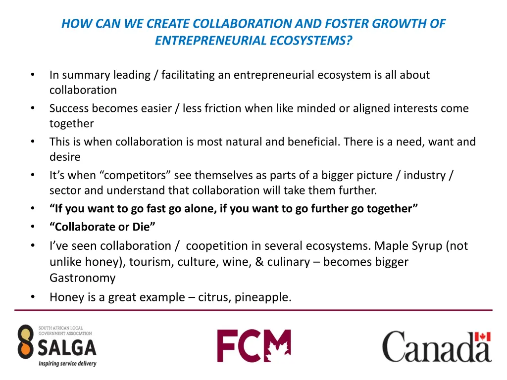 how can we create collaboration and foster growth