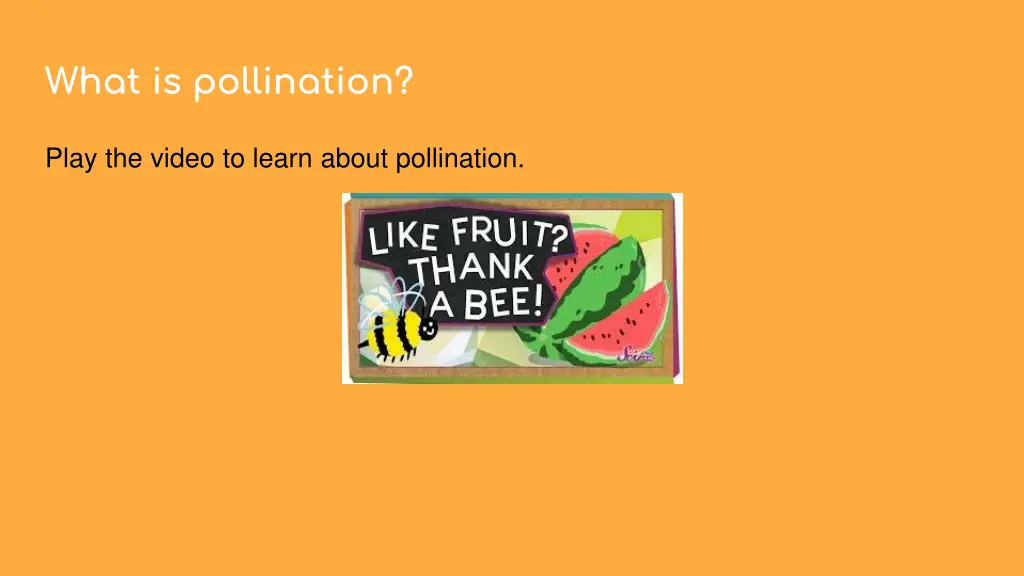 what is pollination