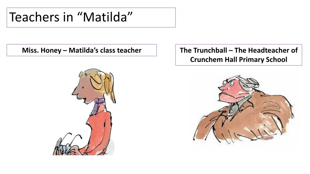 teachers in matilda