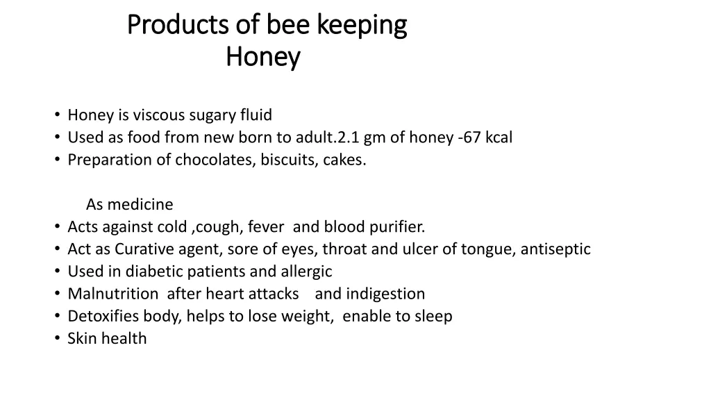 products of bee keeping products of bee keeping