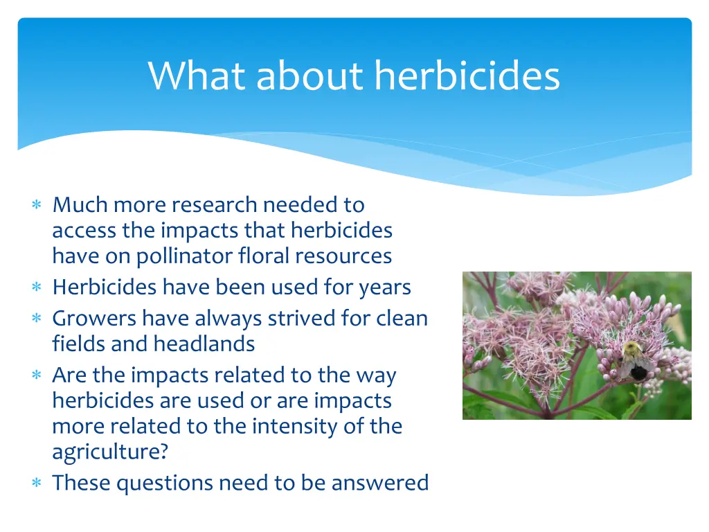 what about herbicides