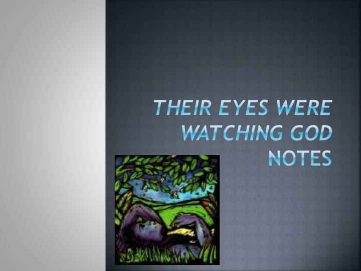 their eyes were watching god