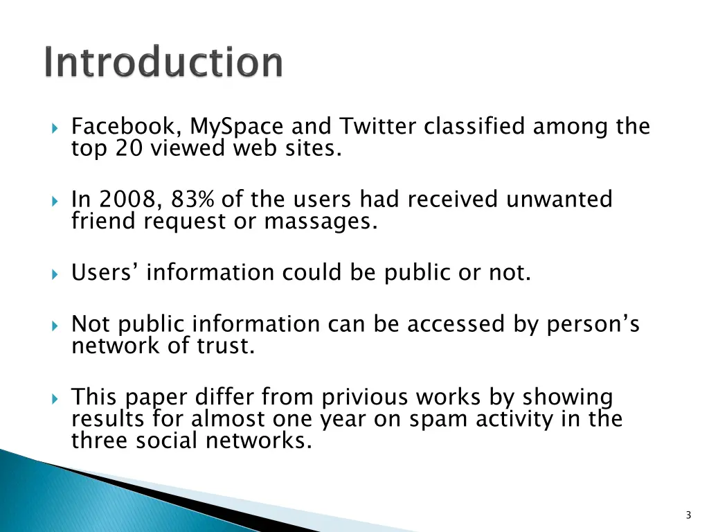 facebook myspace and twitter classified among