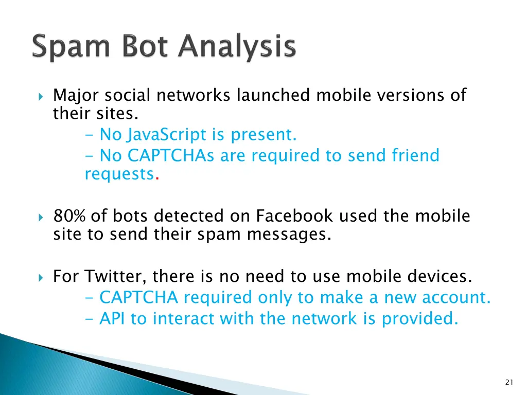 major social networks launched mobile versions