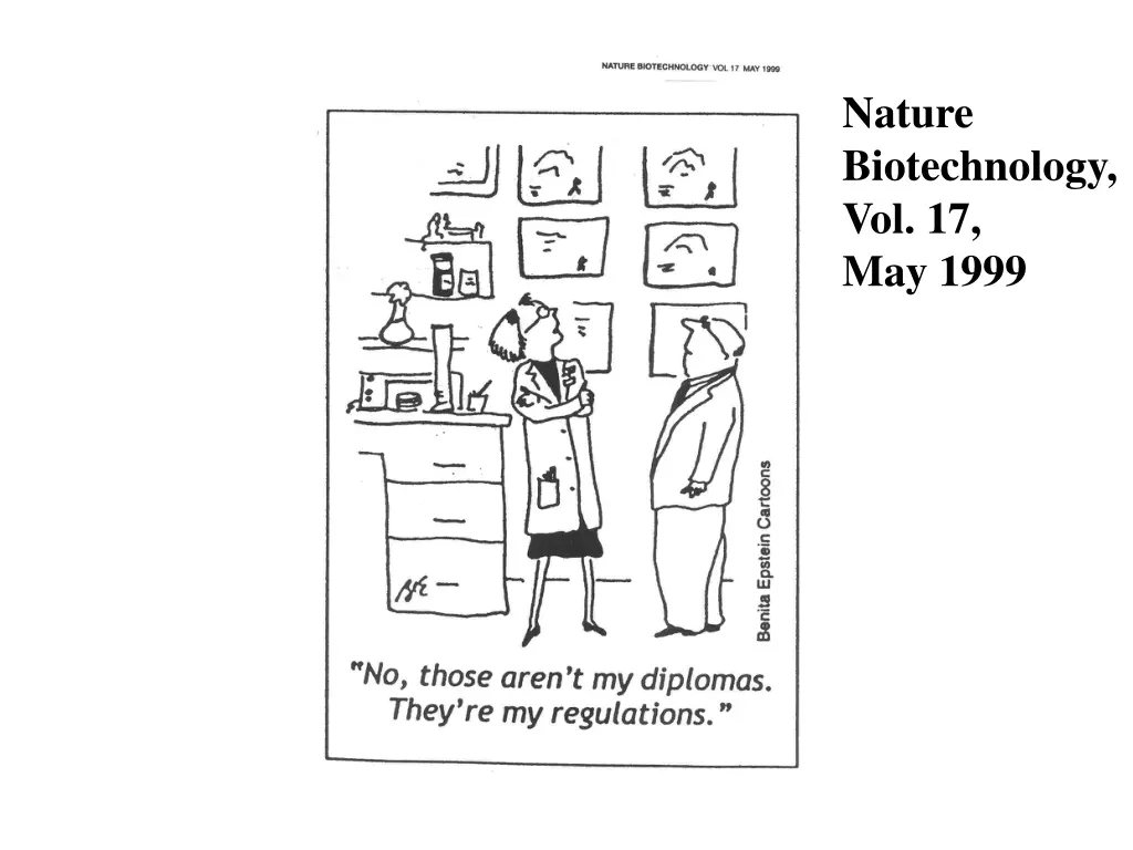 nature biotechnology vol 17 may 1999