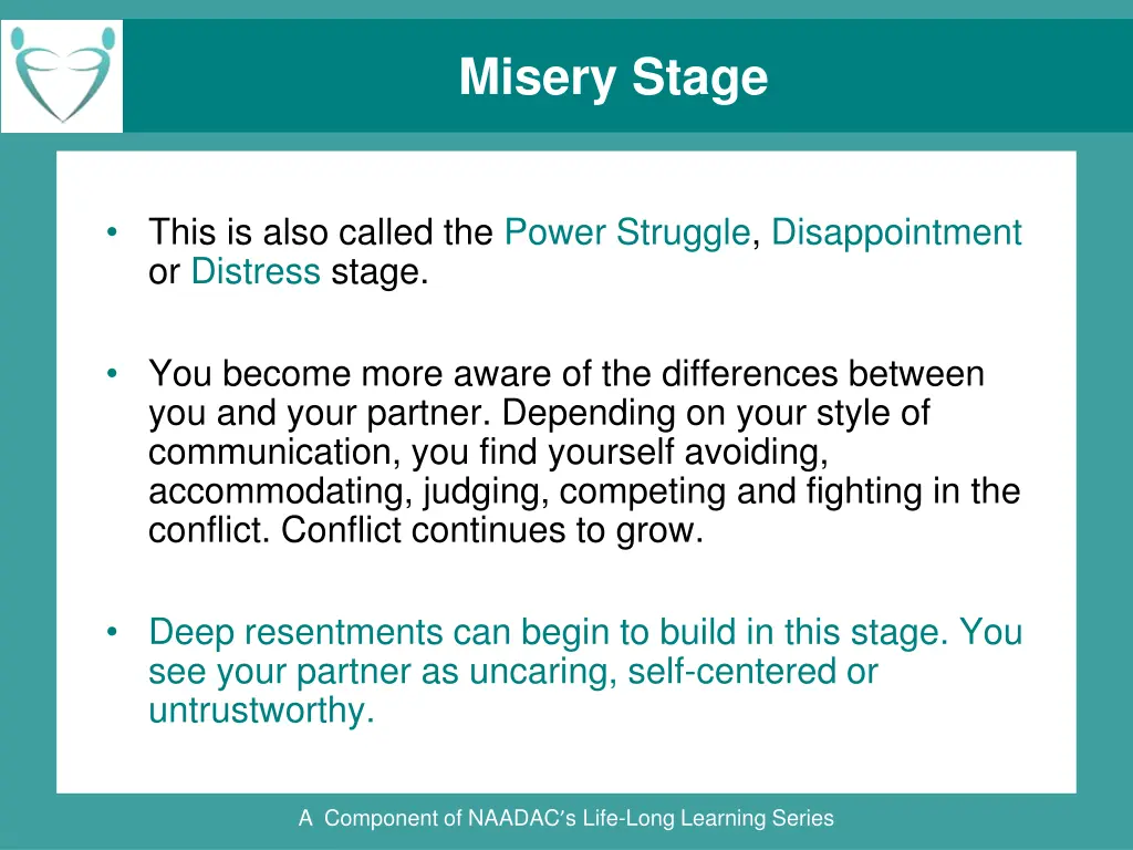 misery stage