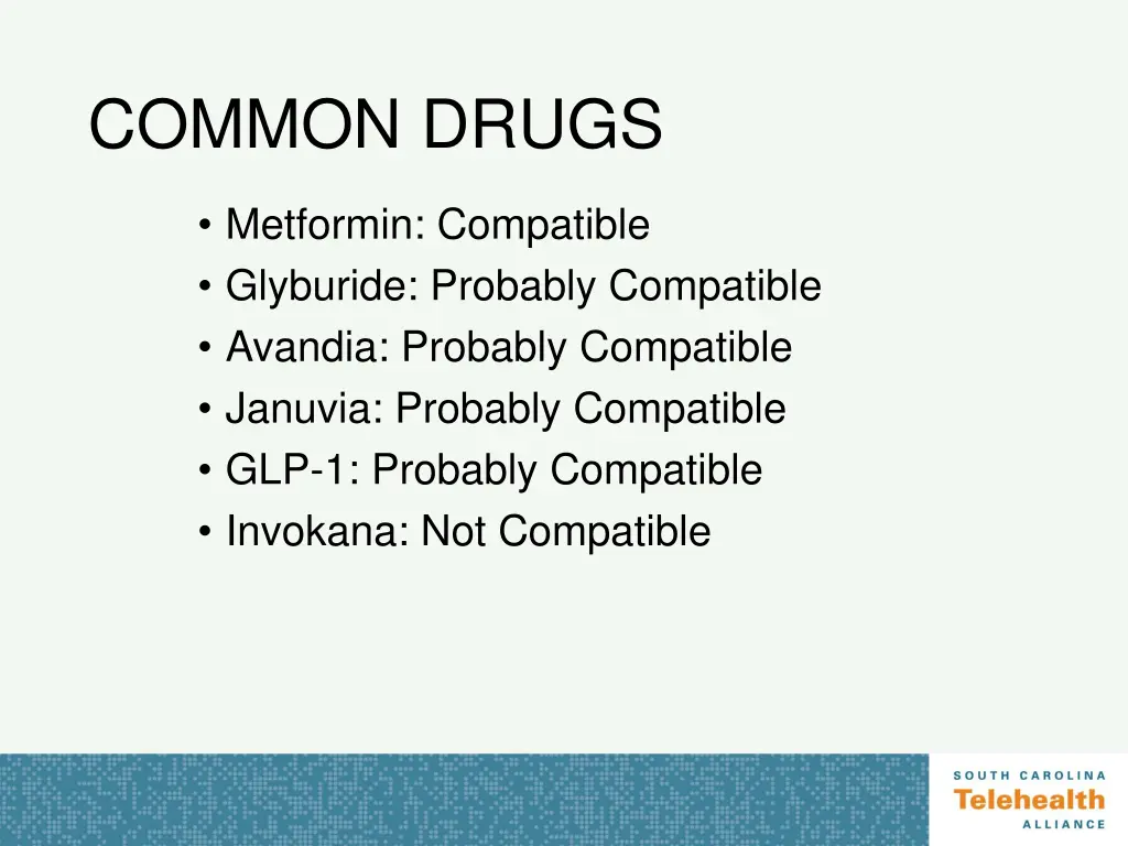 common drugs