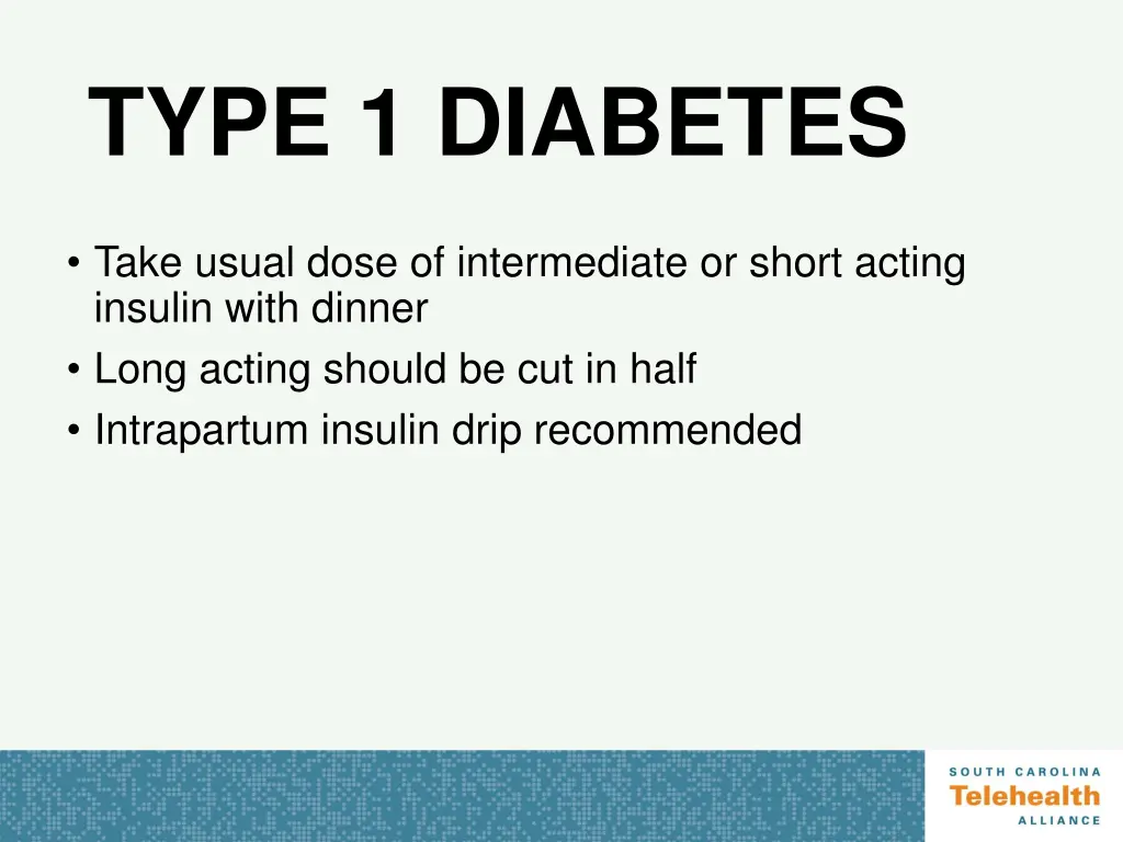 type 1 diabetes