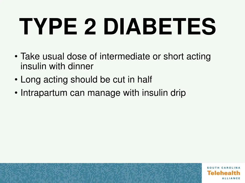 type 2 diabetes