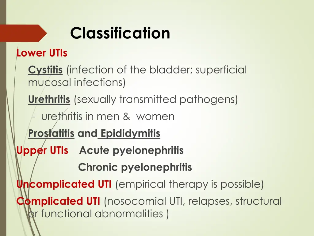 classification