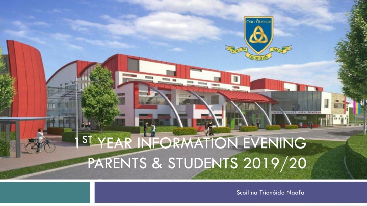 1 st year information evening parents students