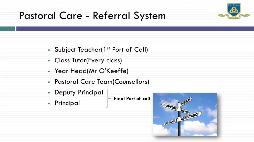 pastoral care referral system