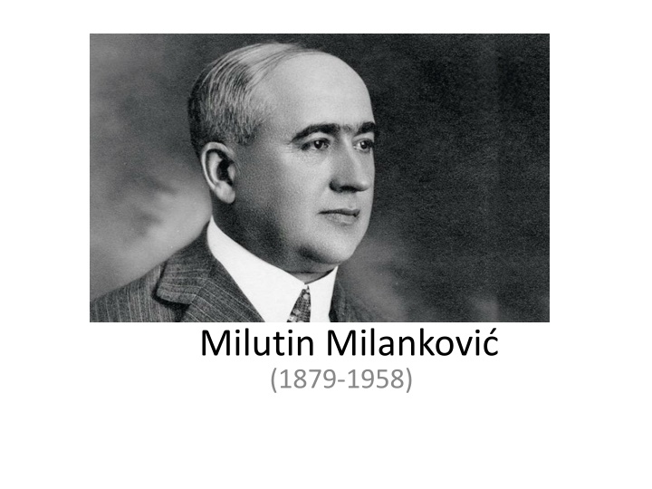 milutin milankovi 1879 1958