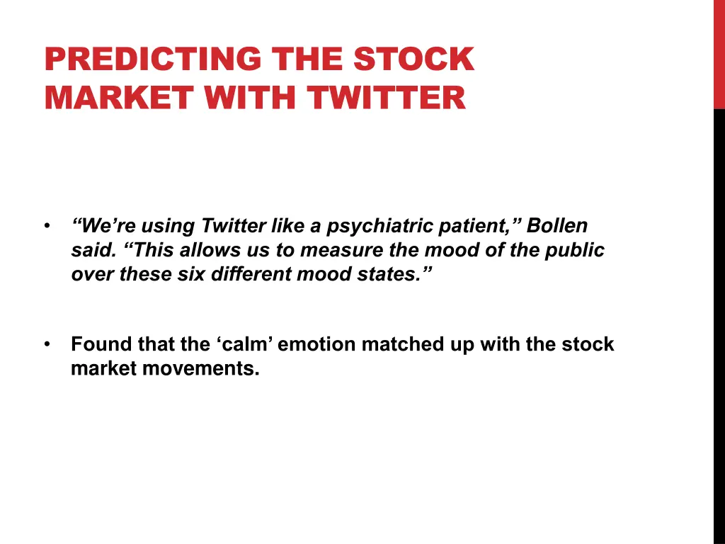 predicting the stock market with twitter 1