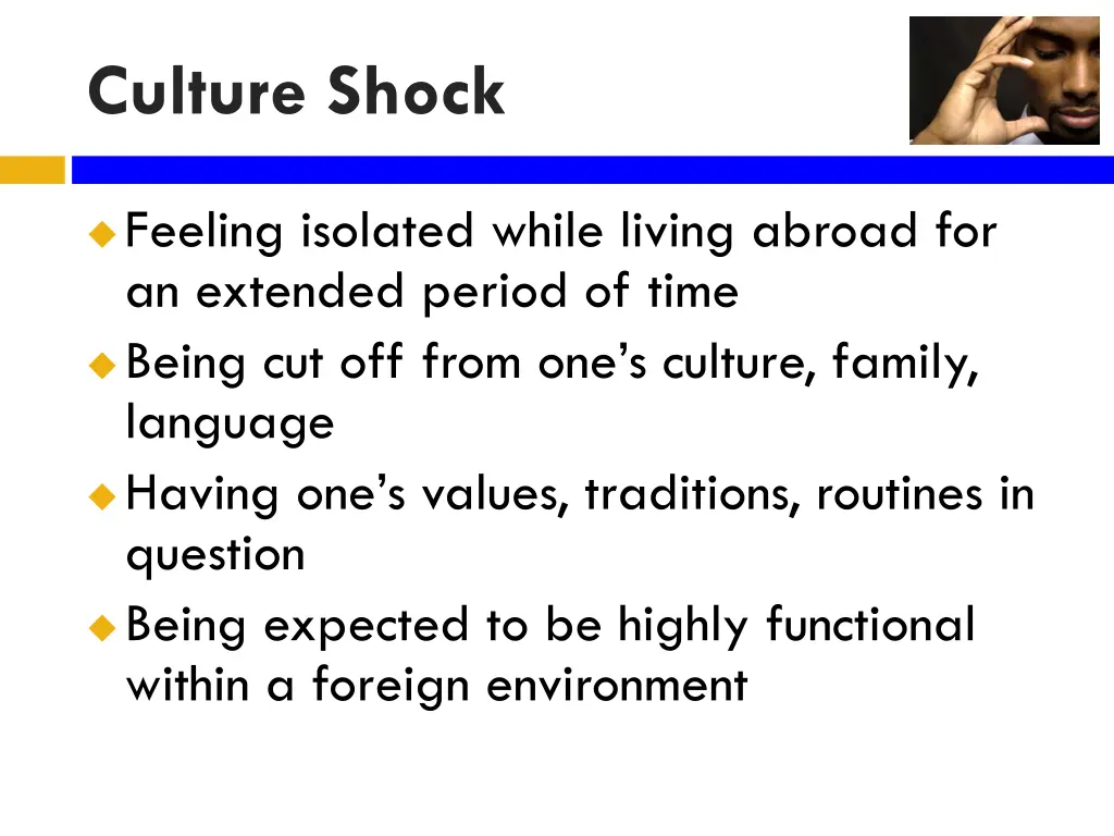 culture shock