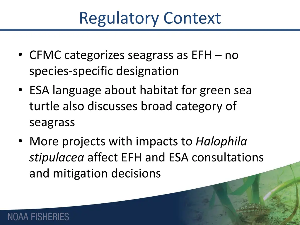 regulatory context