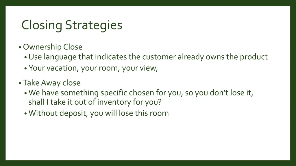 closingstrategies