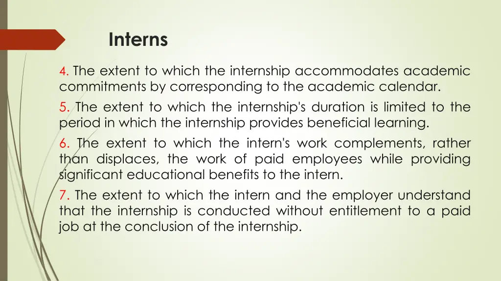 interns