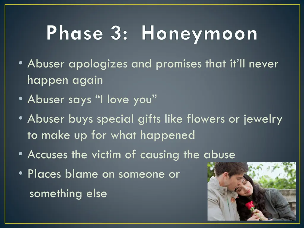 phase 3 honeymoon