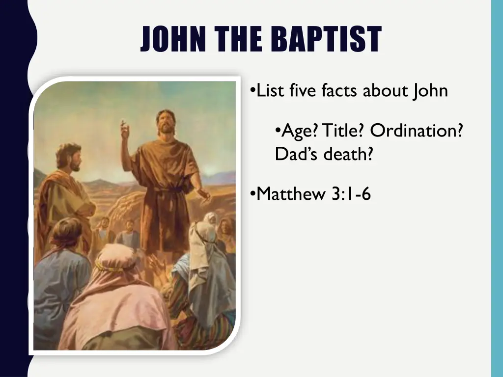 john the baptist