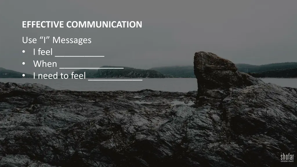 effective communication