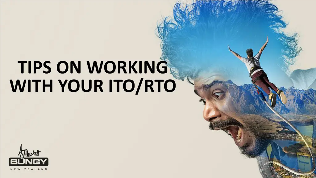 tips on working with your ito rto