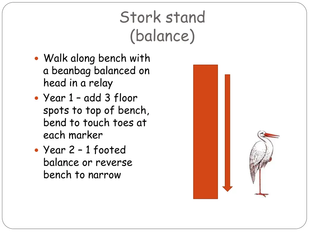 stork stand balance