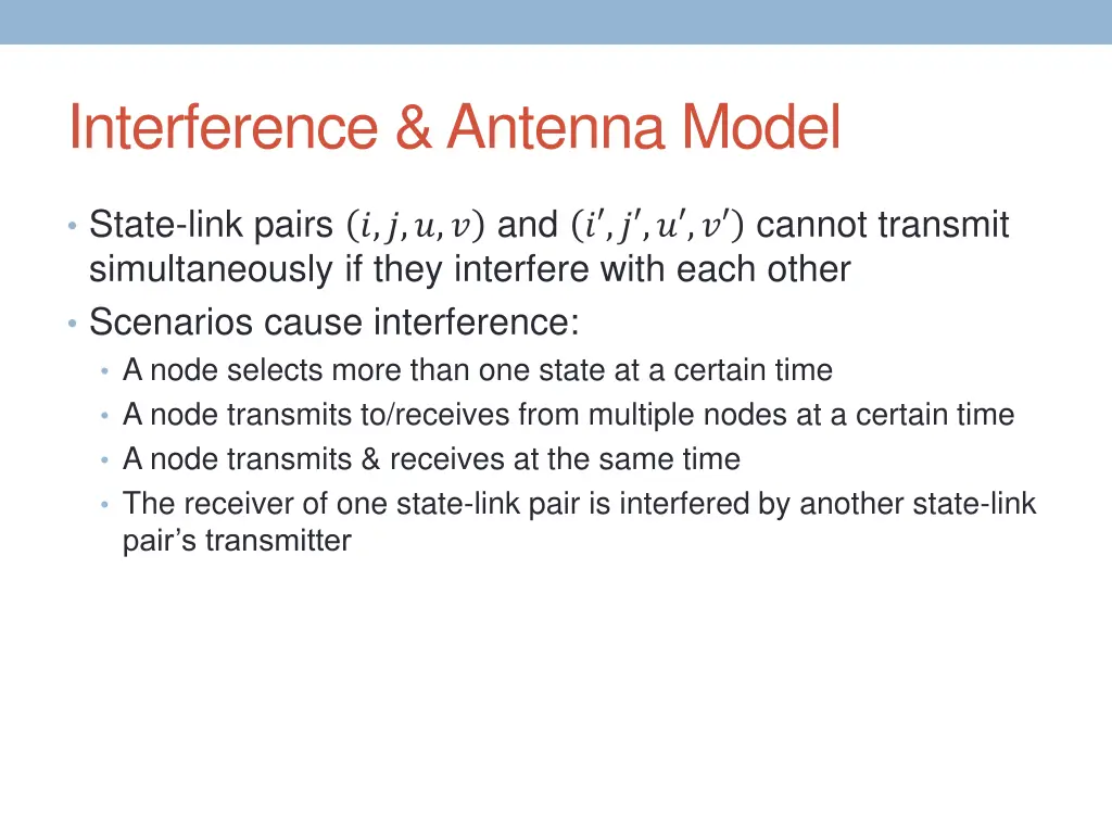 interference antenna model 1