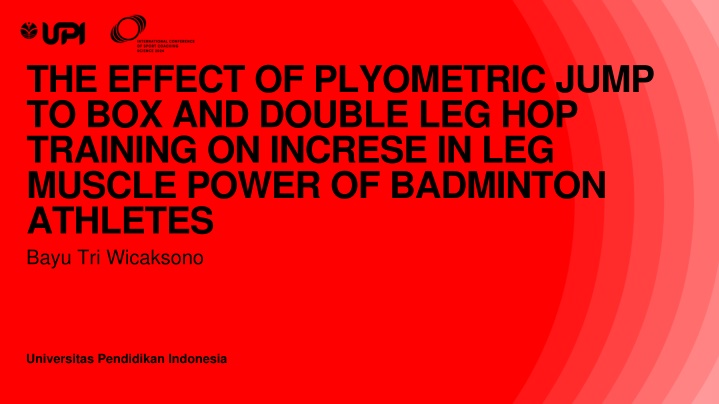 the effect of plyometric jump to box and double