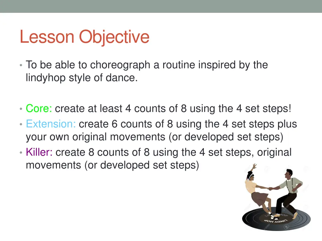 lesson objective