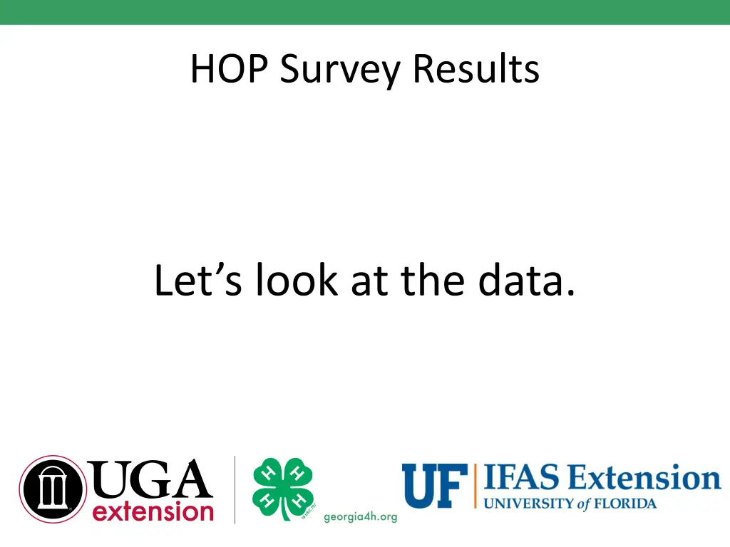 hop survey results