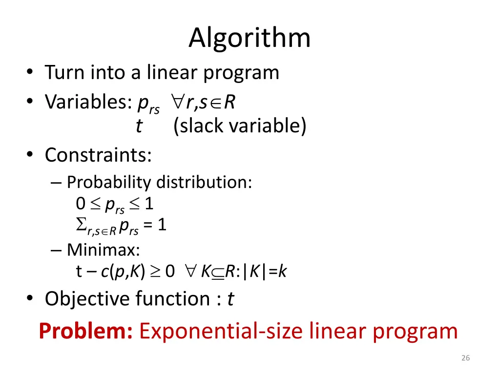 algorithm 1