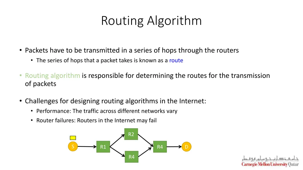 routing algorithm