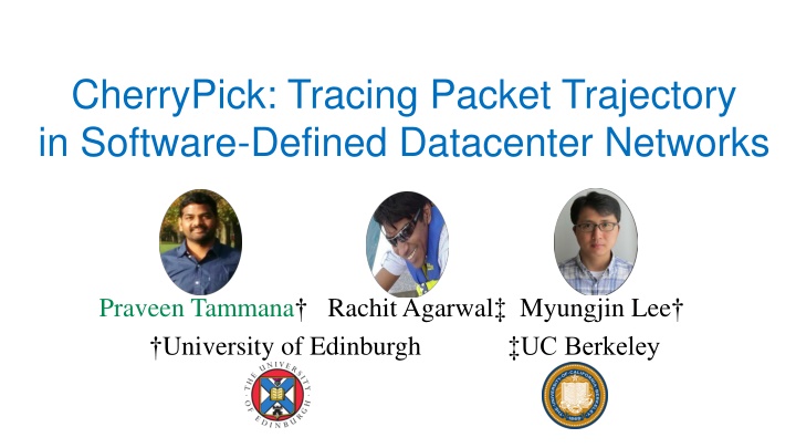 cherrypick tracing packet trajectory in software